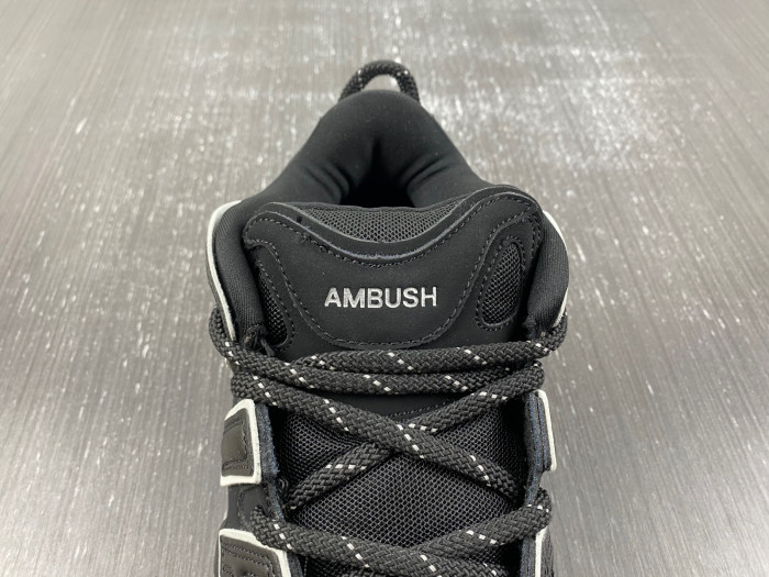nike air more uptempo low ambush black fb1299-001