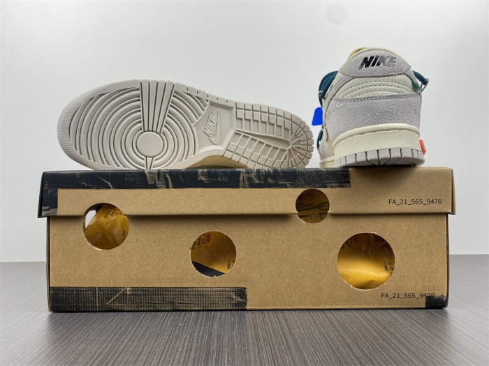 nike dunk low o-w lot 16 dj0950-111