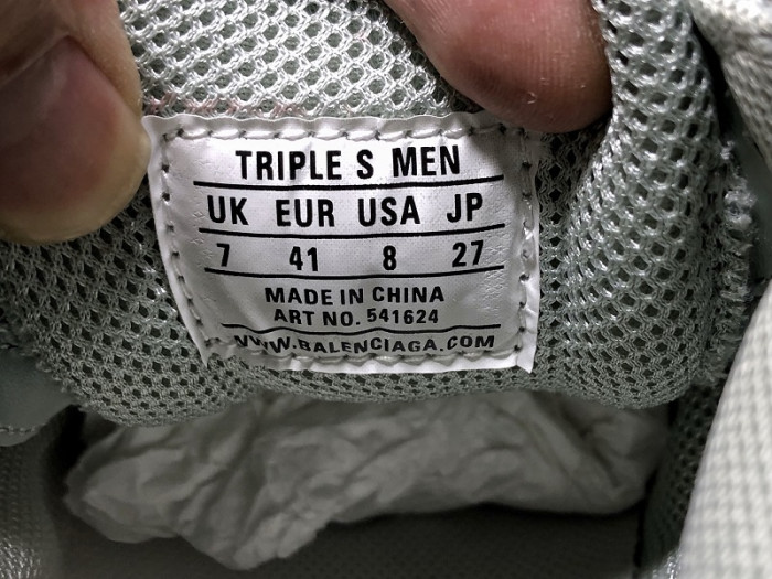 blcg sneaker triple.s.gomma 541624 w0901 1705