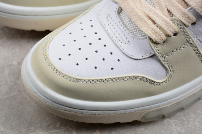 o-w out of office low-top leather sneakers