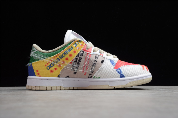 nike dunk low sp city market da6125-900