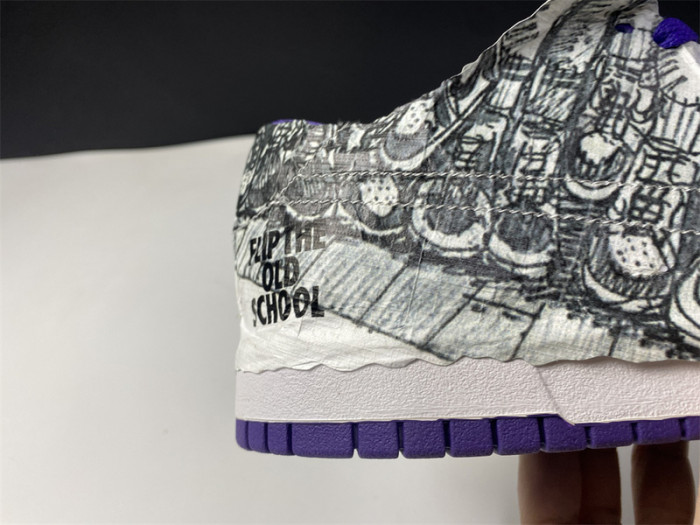 nike dunk low flip the old school dj4636-100