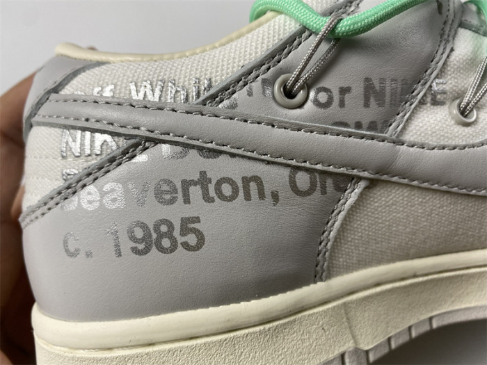 nike dunk low o-w lot 4 dm1602-114