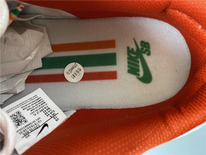 nike sb dunk low red orange green cz5130-600