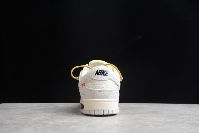 nike dunk low o-w lot 37 dj0950-105